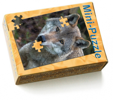 Mini-Puzzle Wolf