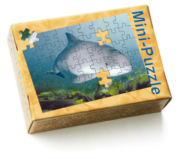 Minipuzzle Schweinswal Schachtel