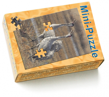 Minipuzzle Kraniche Schachtel