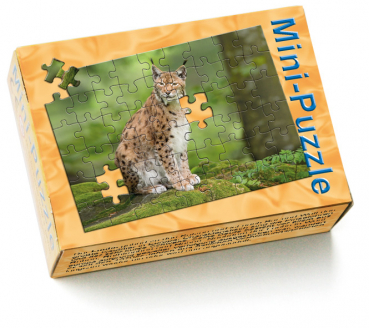 Minipuzzle Luchs Schachtel