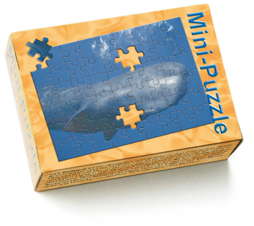 Minipuzzle Pottwal Schachtel