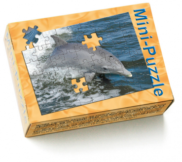 Minipuzzle Delphin Schachtel