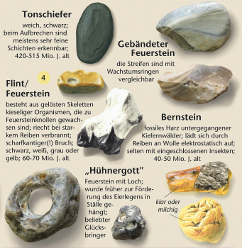Steine am Ostseestrand